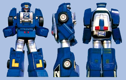 Siren Blaster Rescuezord High Stance Mode