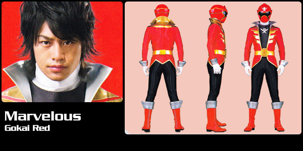 Captain Marvelous, Gokai Red