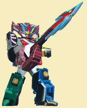 Samurai Shark Megazord