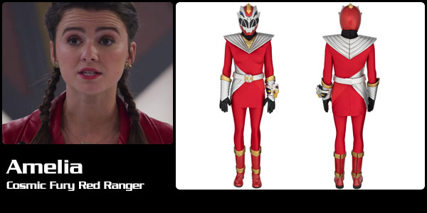 Amelia Jones, Cosmic Fury Red Ranger