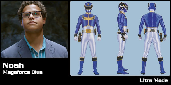Noah Carver, Megaforce Blue Ranger