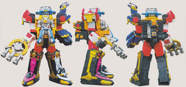 Astro Ninja Steel Megazord